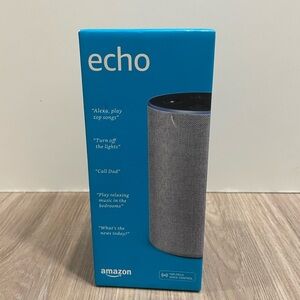 Amazon Echo Smart Speaker in Blue